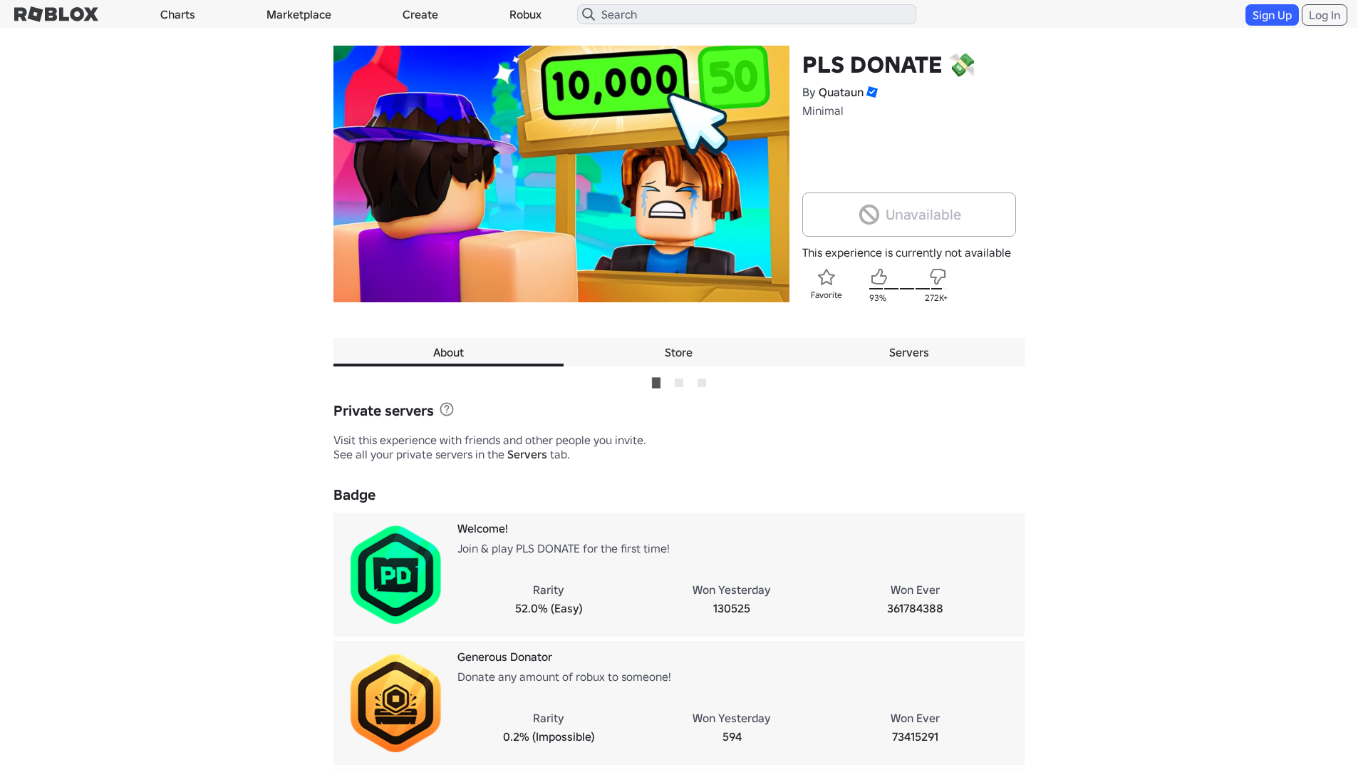 Screenshot of www.roblox.com.ml