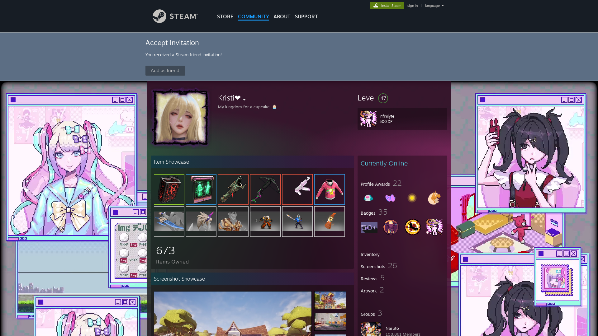 Screenshot of s.teams.bar