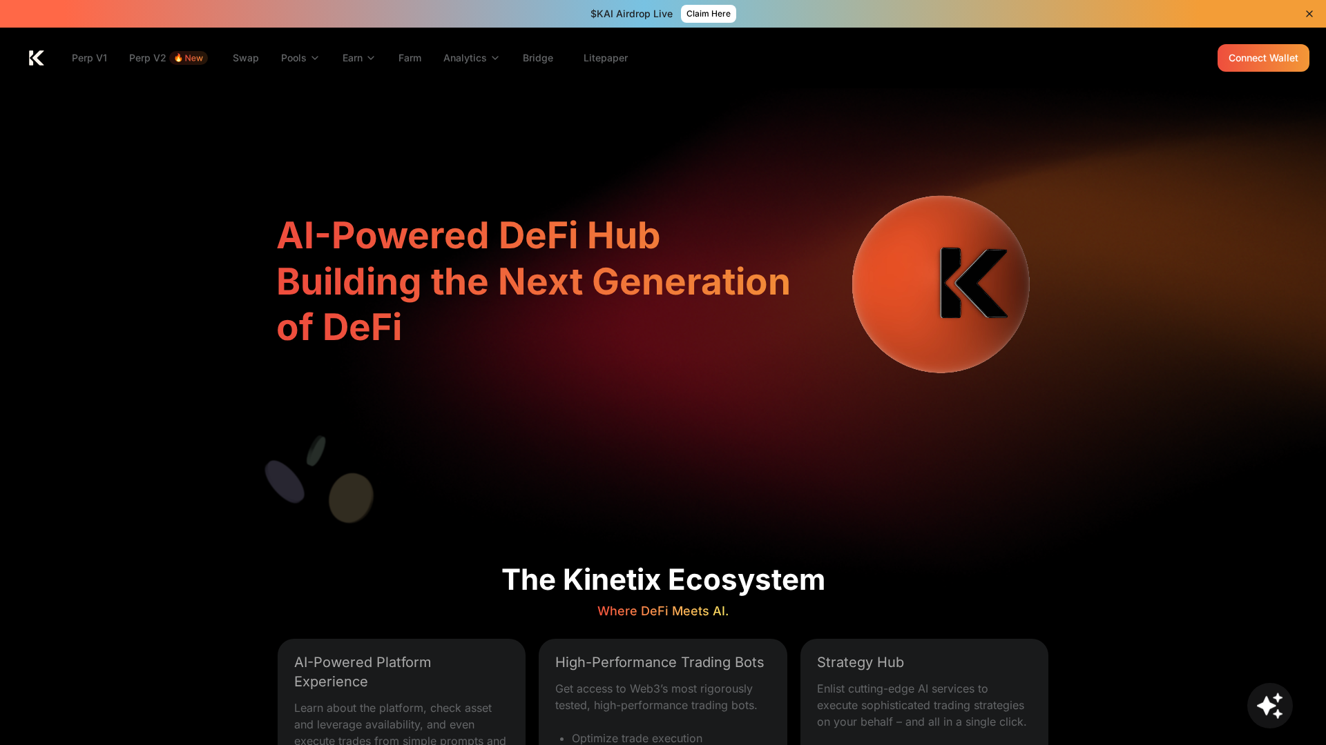Screenshot of kinextixfinance.pages.dev