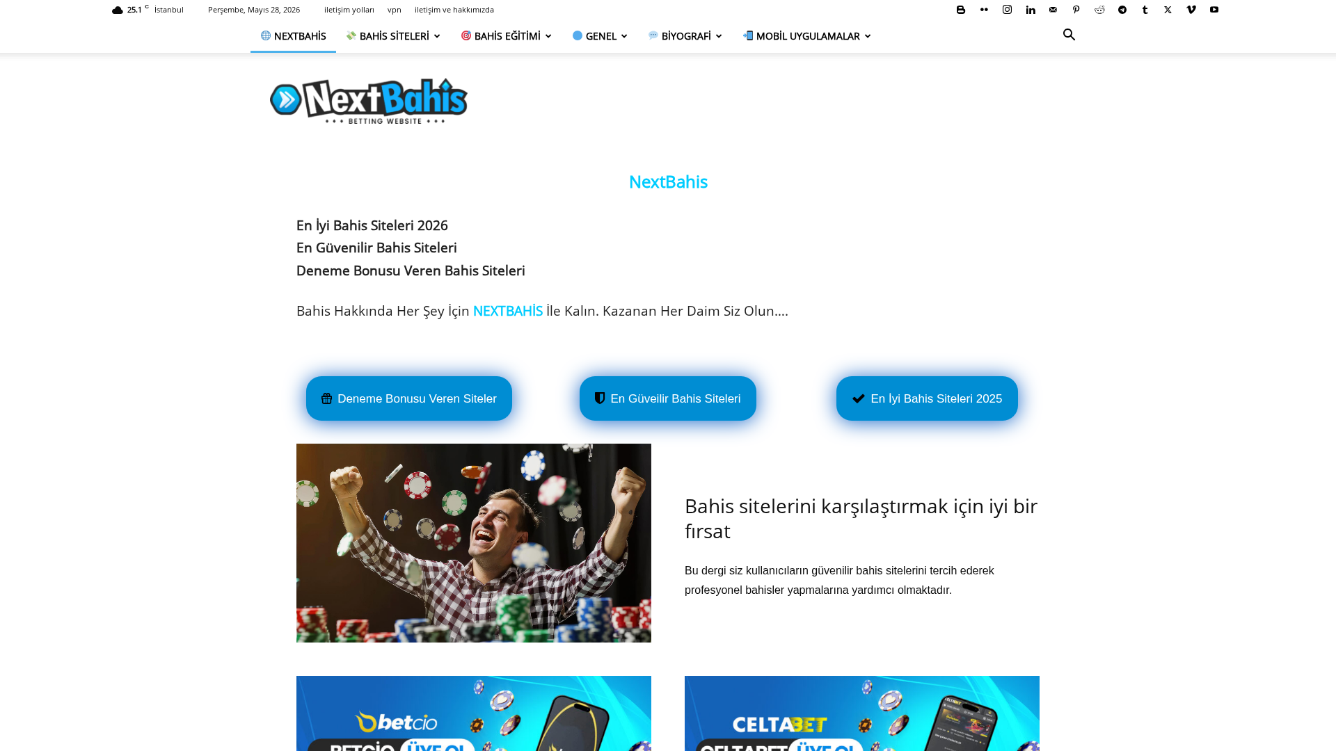 Screenshot of nextbahis.net