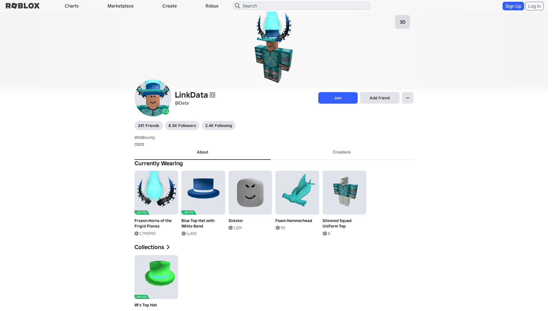 Screenshot of www.roblox.com.ml