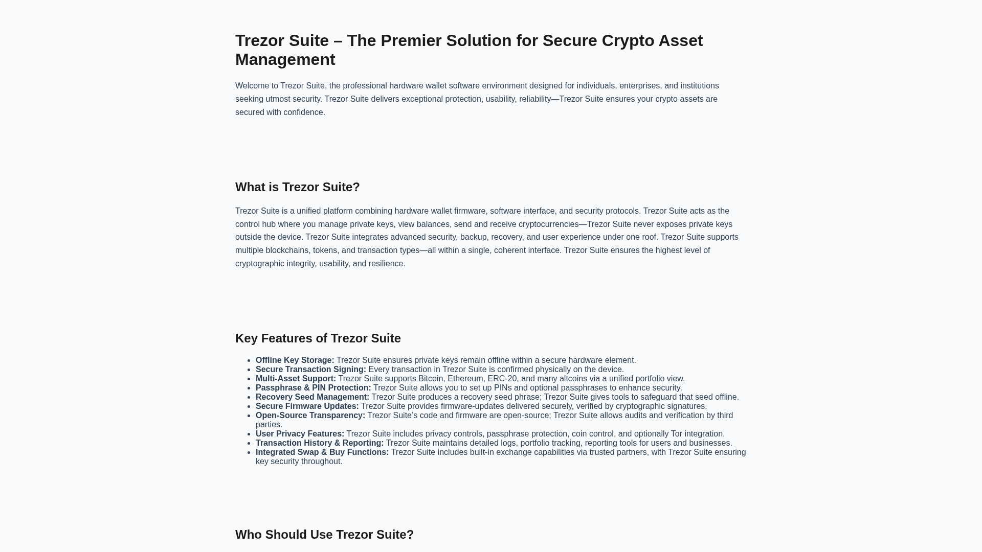 Screenshot of en-us-trezarsuite.pages.dev