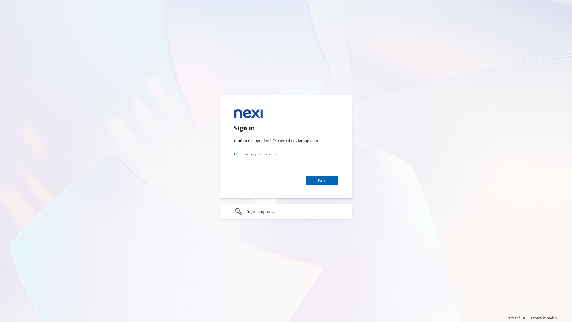 Screenshot of signin.broker