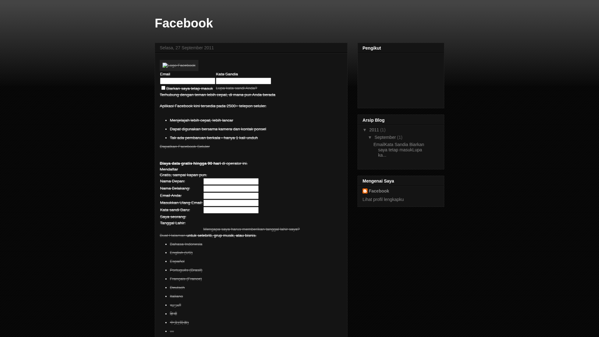 Screenshot of facebook-0-facebook.blogspot.com