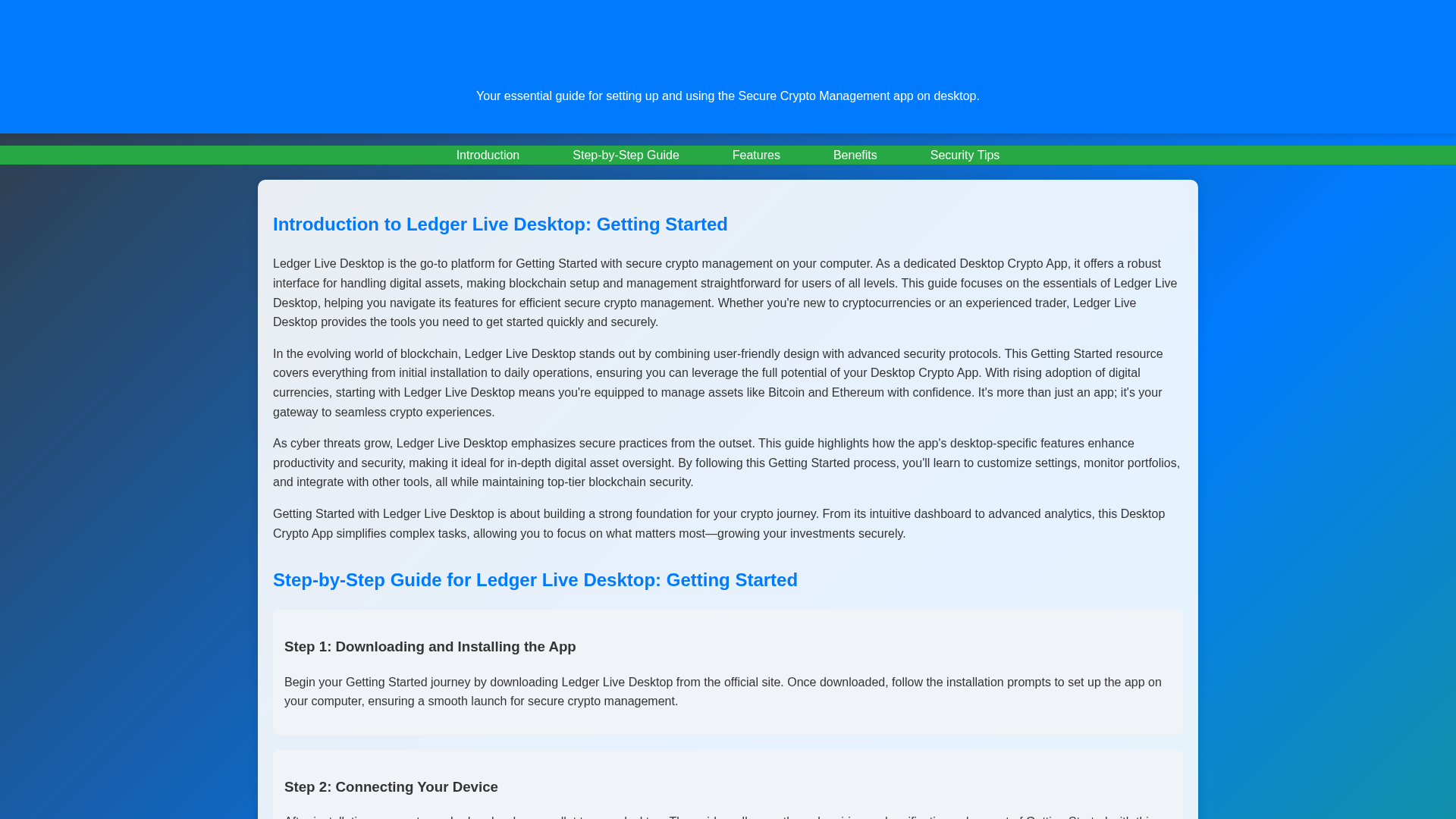 Screenshot of lejger-live-dsktop.pages.dev