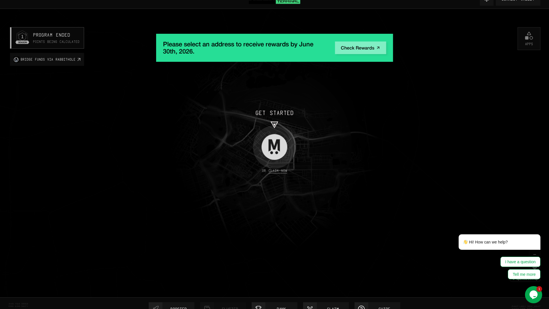 Screenshot of megaethsubmit.xyz
