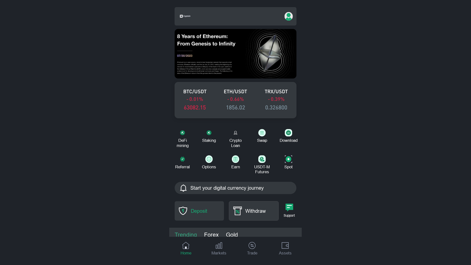Screenshot of cryptoiin.pro