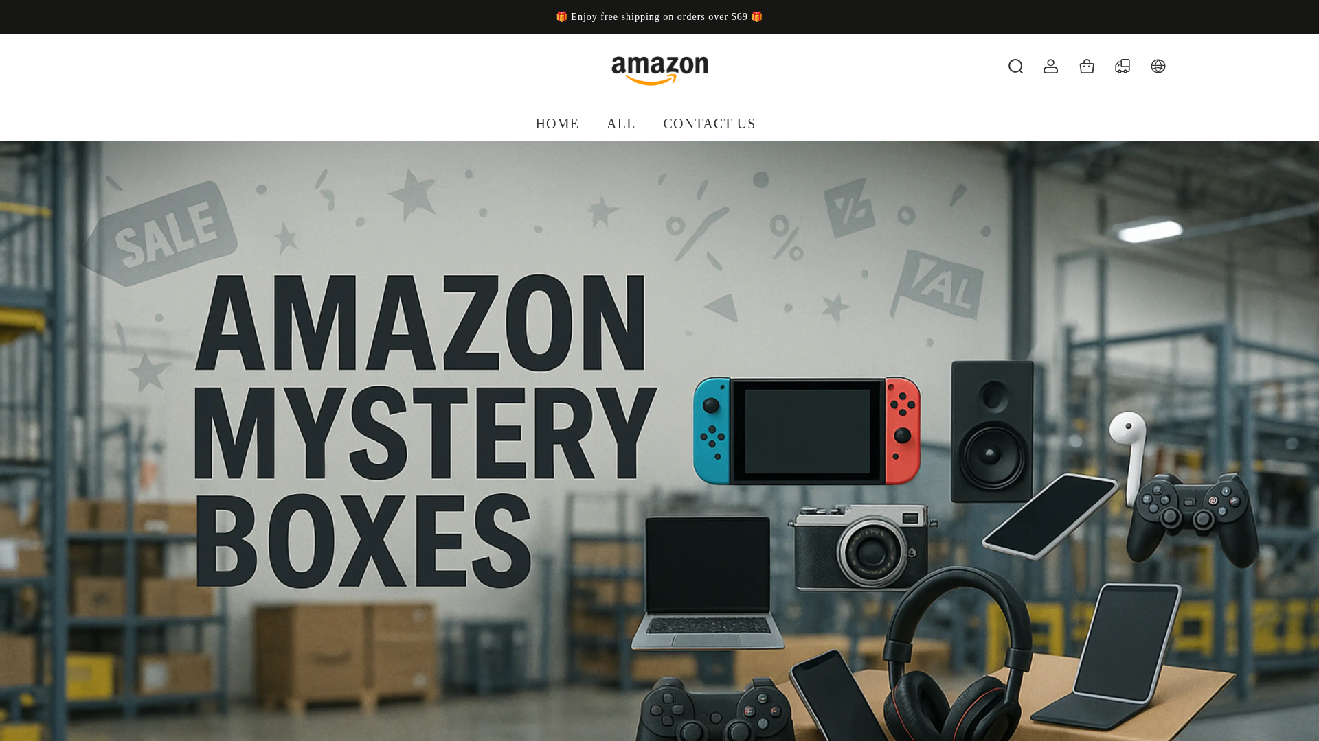 Screenshot of amazprimebox.com
