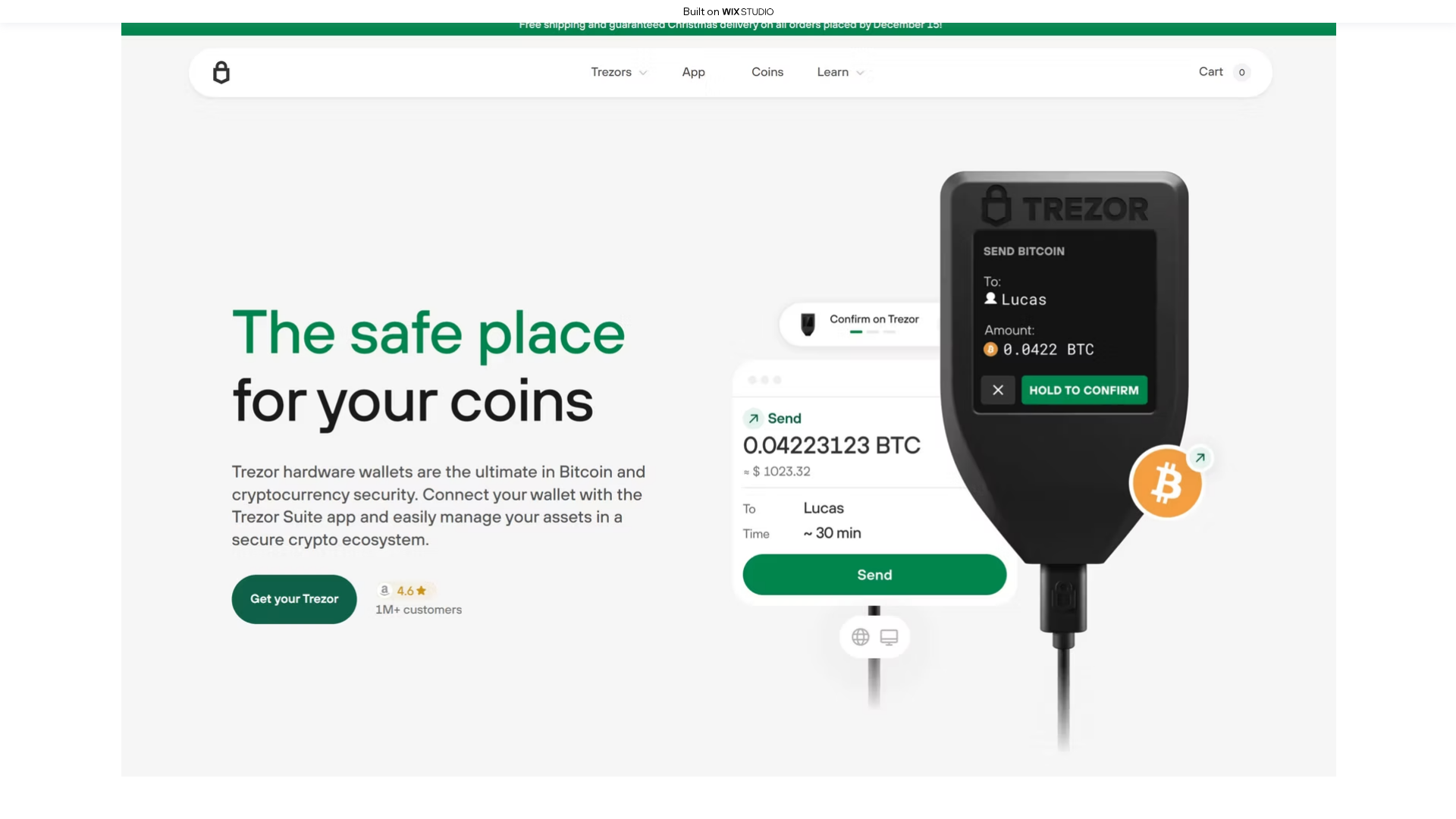 Screenshot of usen-startior.wixstudio.com