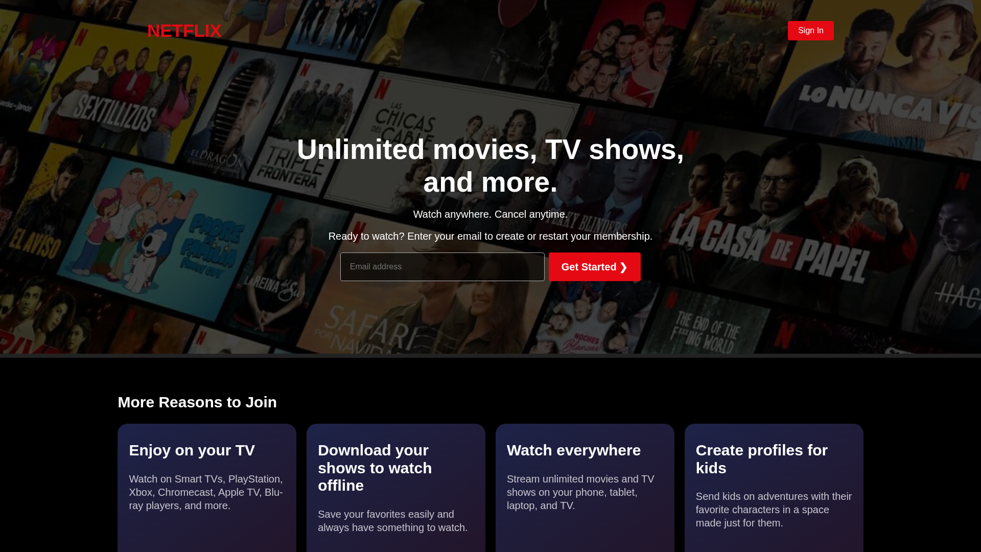 Screenshot of yousha947.github.io