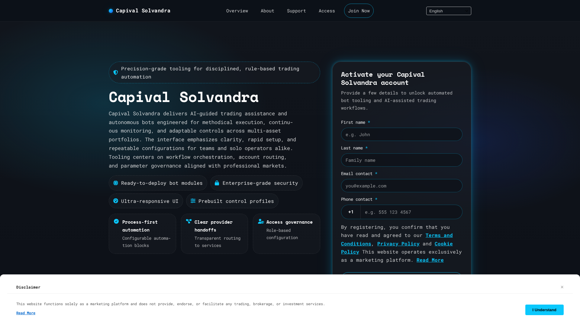 Screenshot of capivalsolvandra.click
