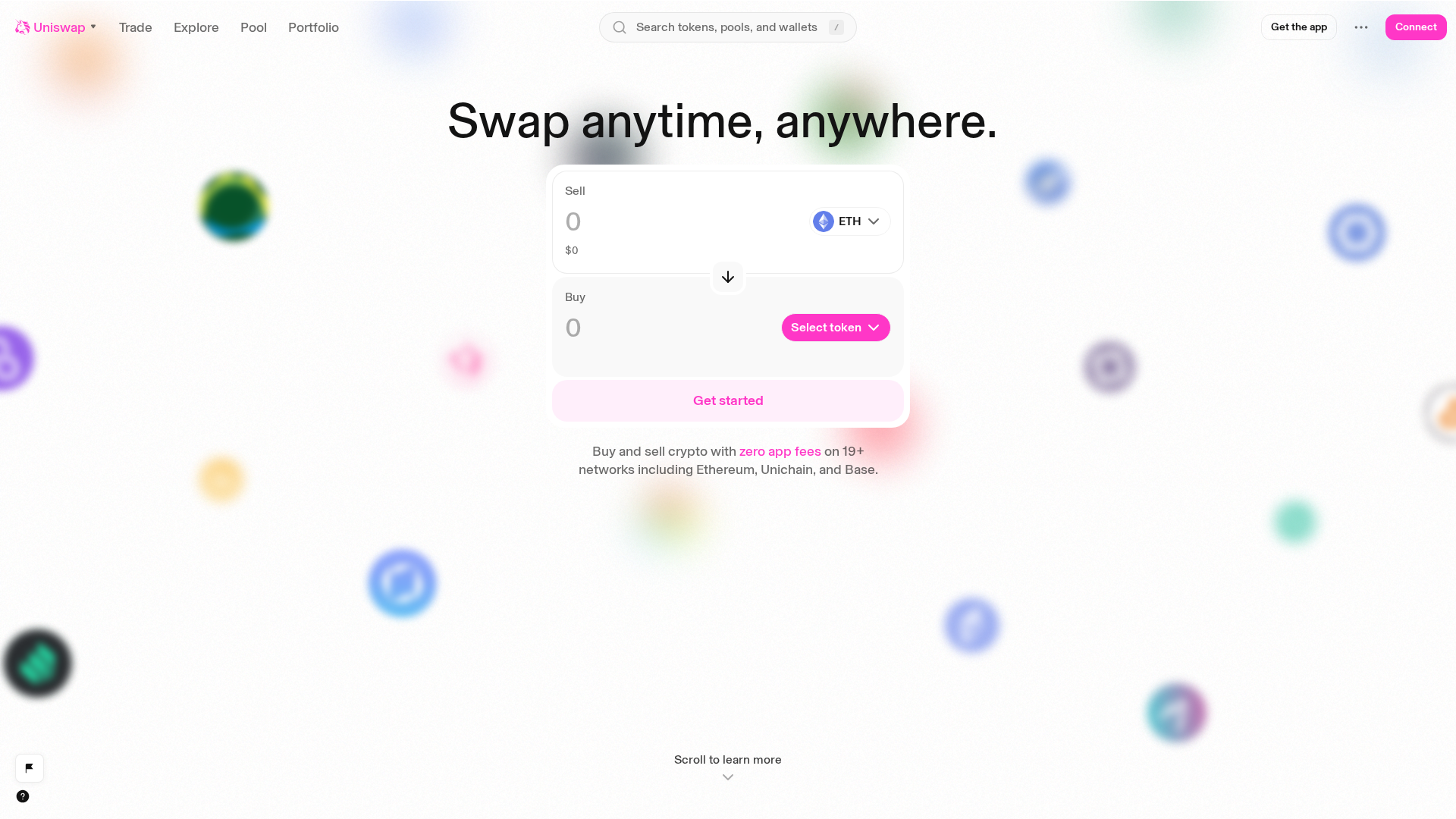 Screenshot of www.web-git-mp-tdp-sticky-header-uniswap.vercel.app