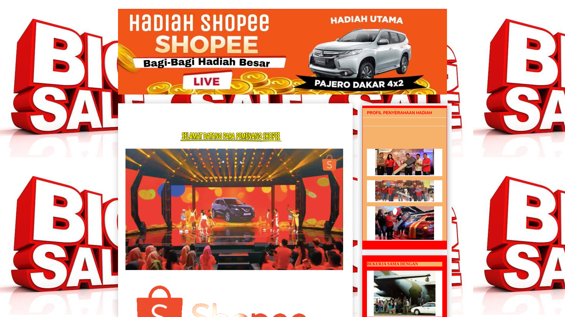 Screenshot of shopeejkt563.blogspot.com