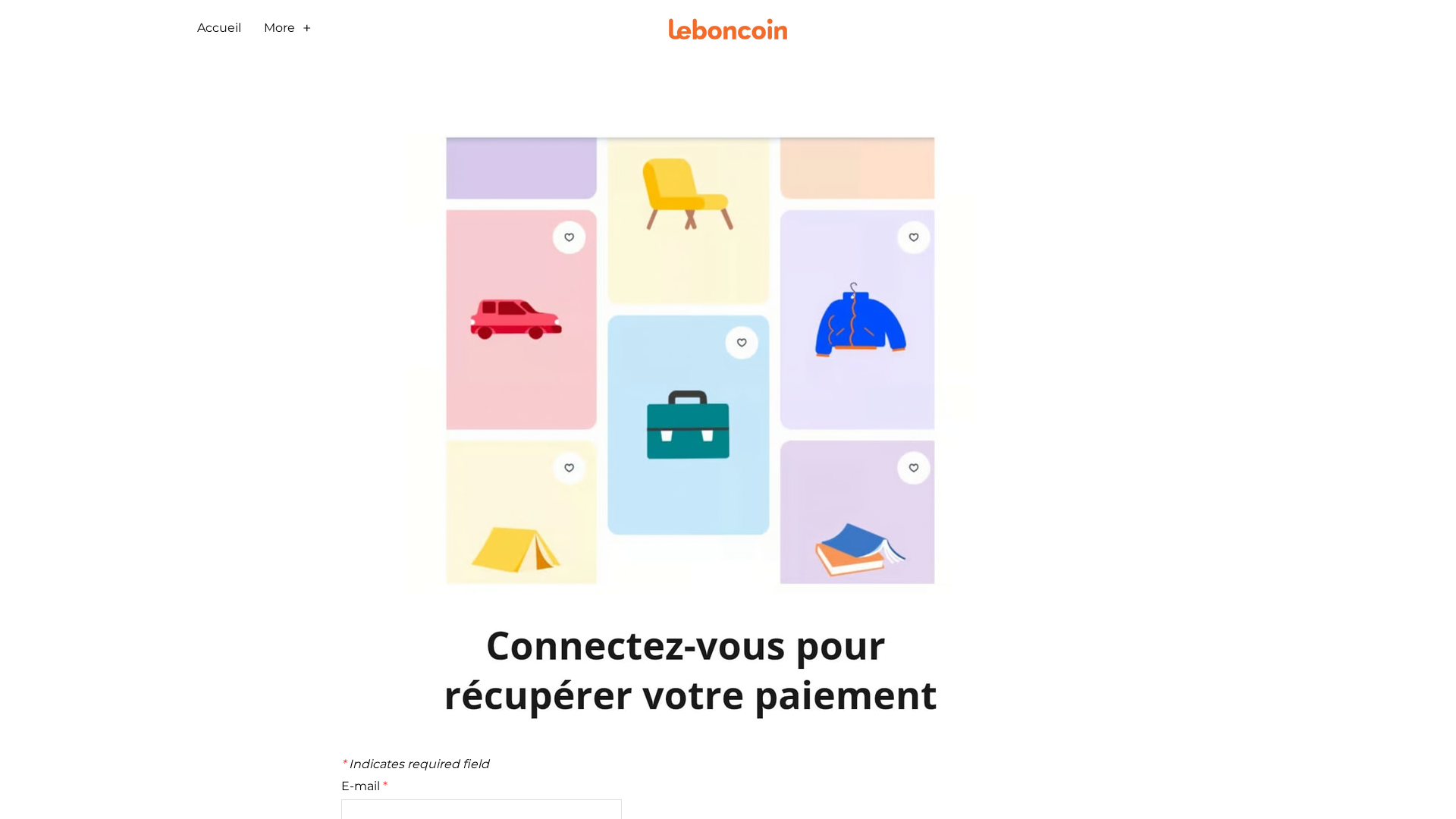 Screenshot of leboncoin-auths.com