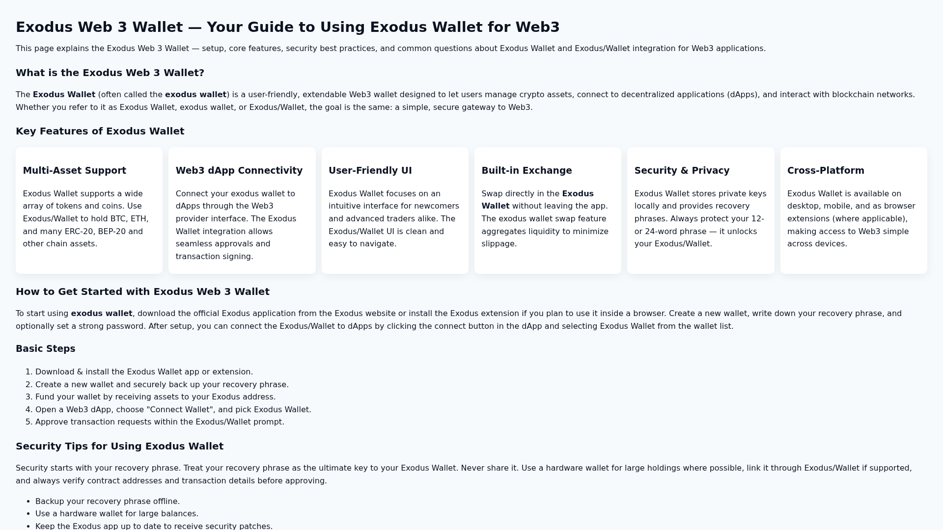 Screenshot of exodus--web3-io.pages.dev