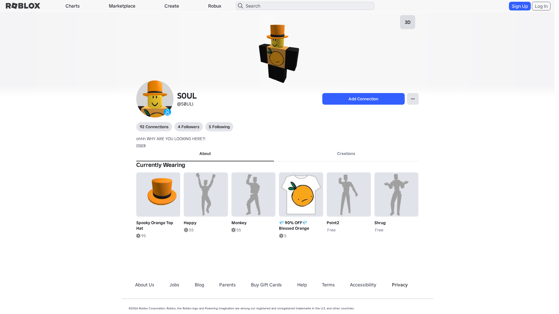 Screenshot of www.roblox.com.ml