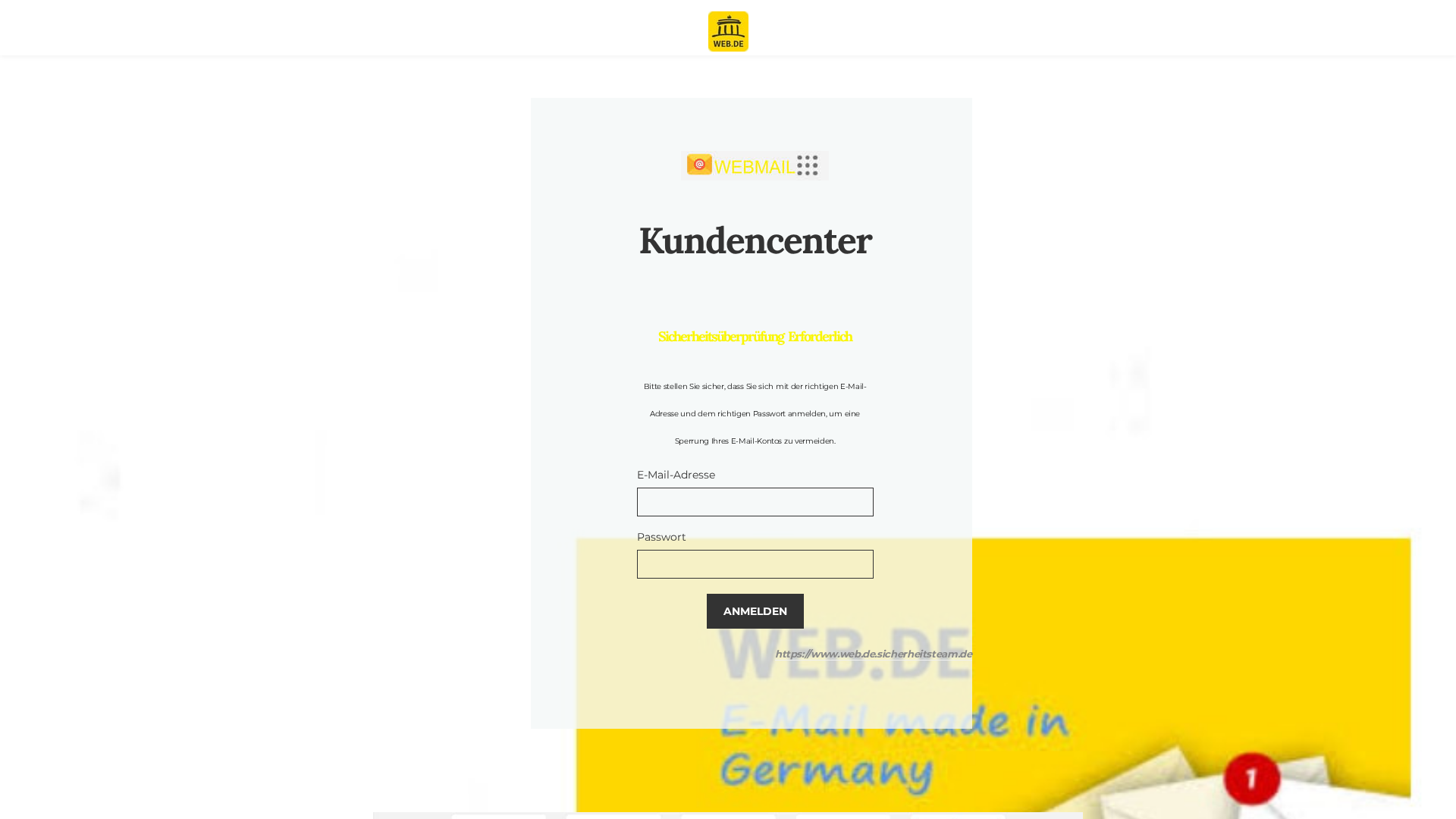 Screenshot of web-kundenservice-website343.weebly.com
