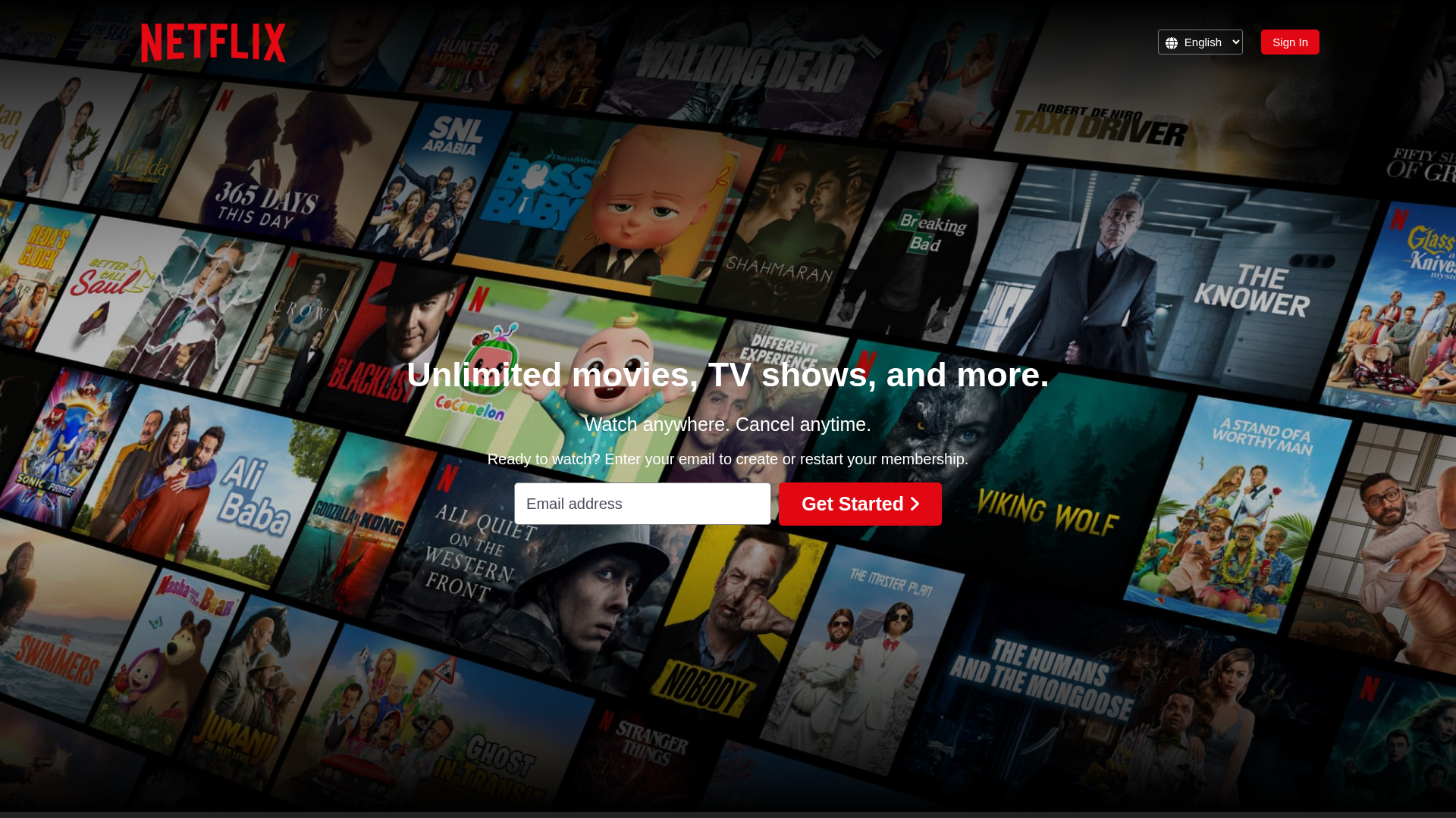 Screenshot of netflix-clone-nine-sand.vercel.app
