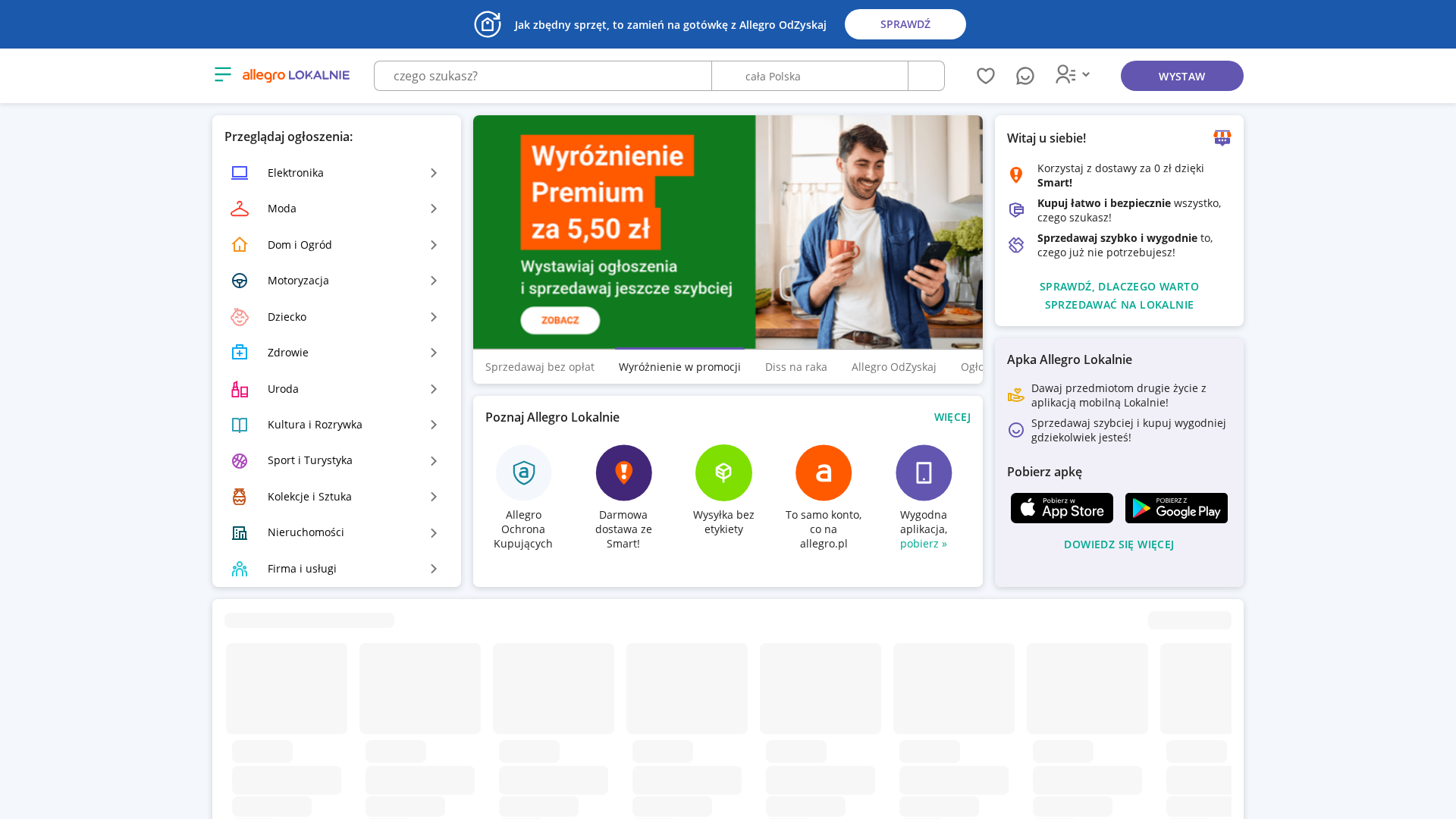 Screenshot of allegrolokalnie.ogloszenie0999197826727214.shop