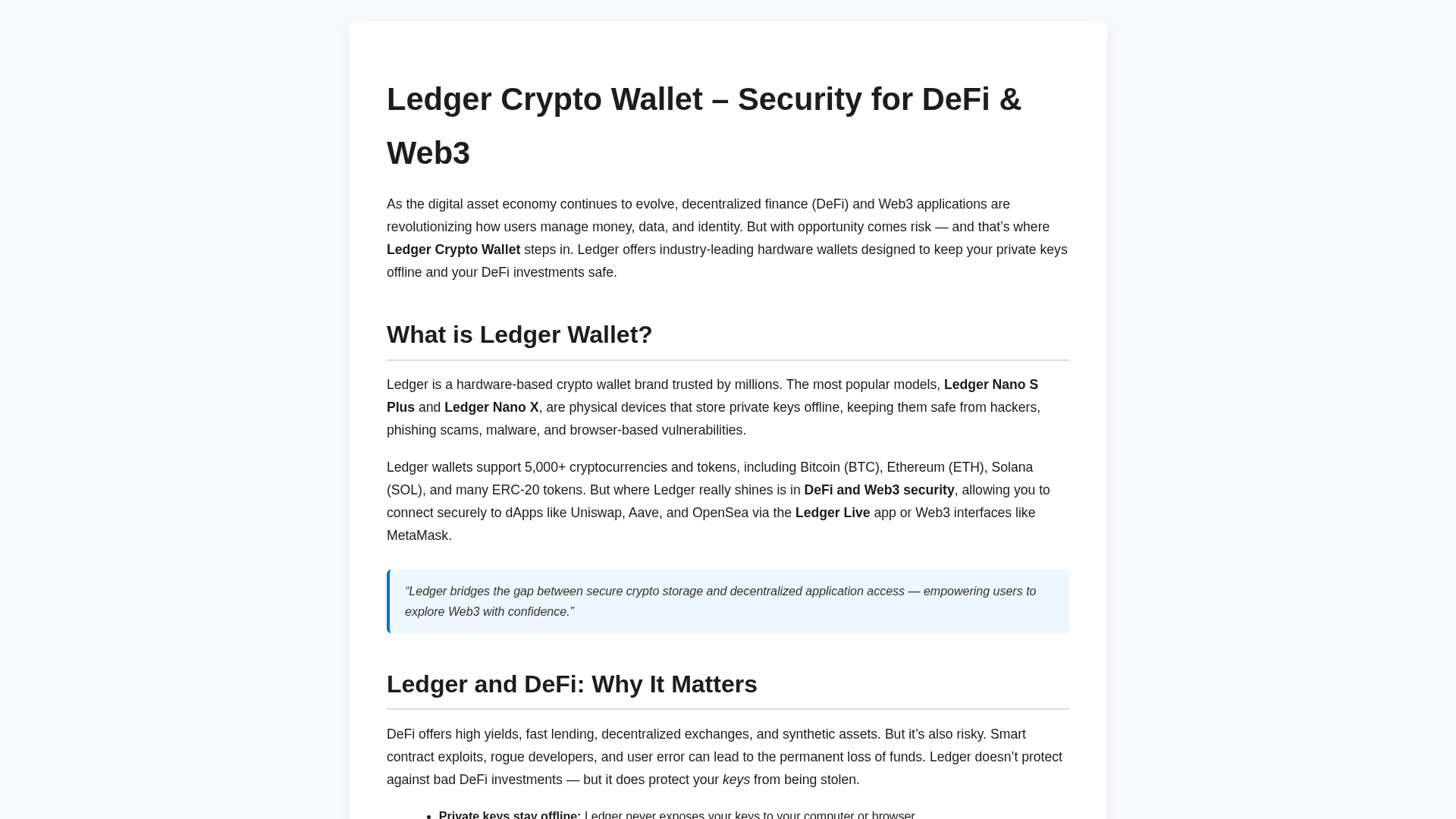 Screenshot of ledger--wallet--run.pages.dev