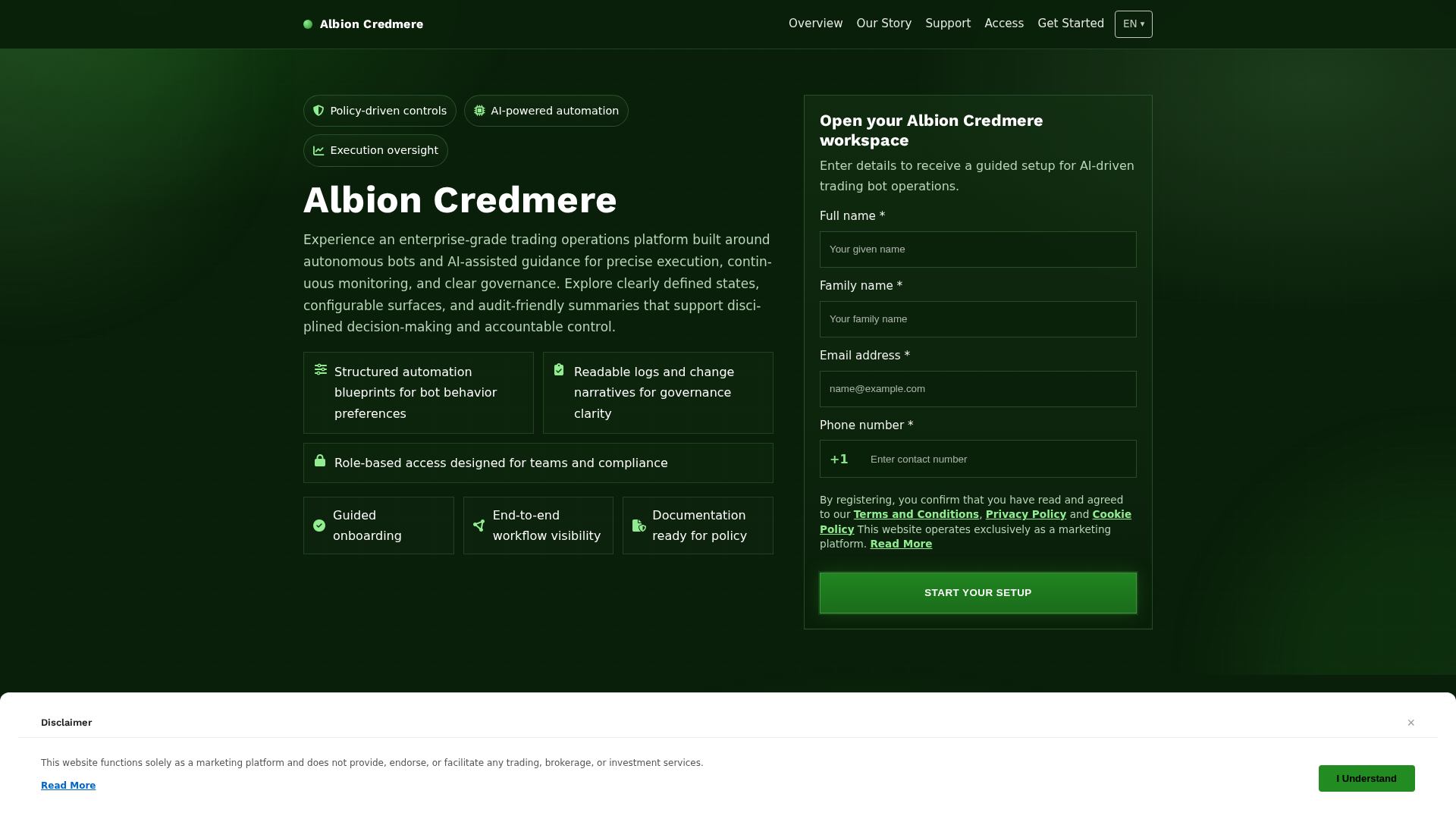 Screenshot of albioncredmere.digital