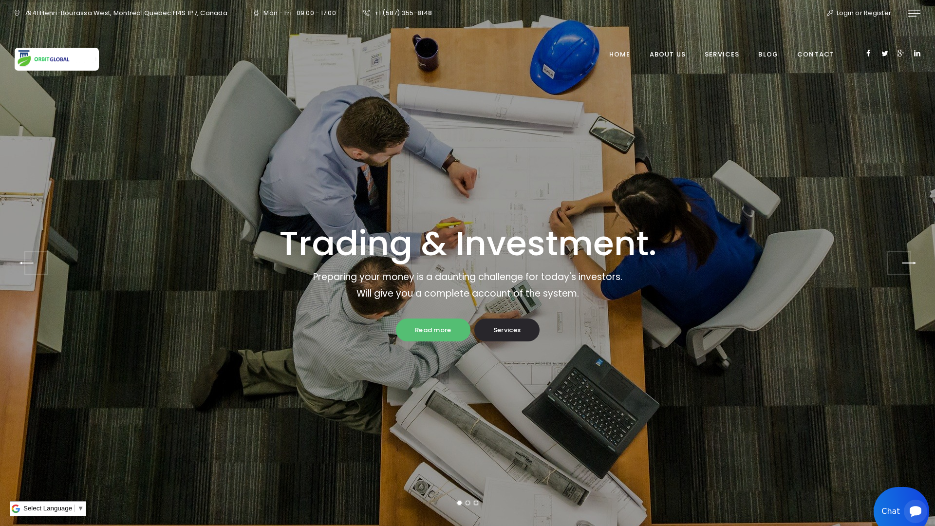 Screenshot of orbitglobal.ltd