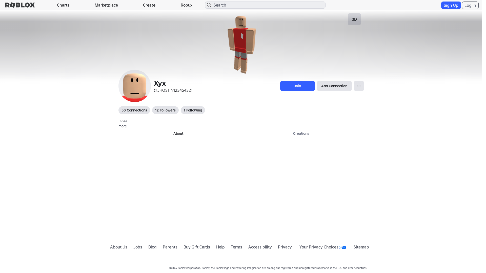 Screenshot of www.roblox.com.gr