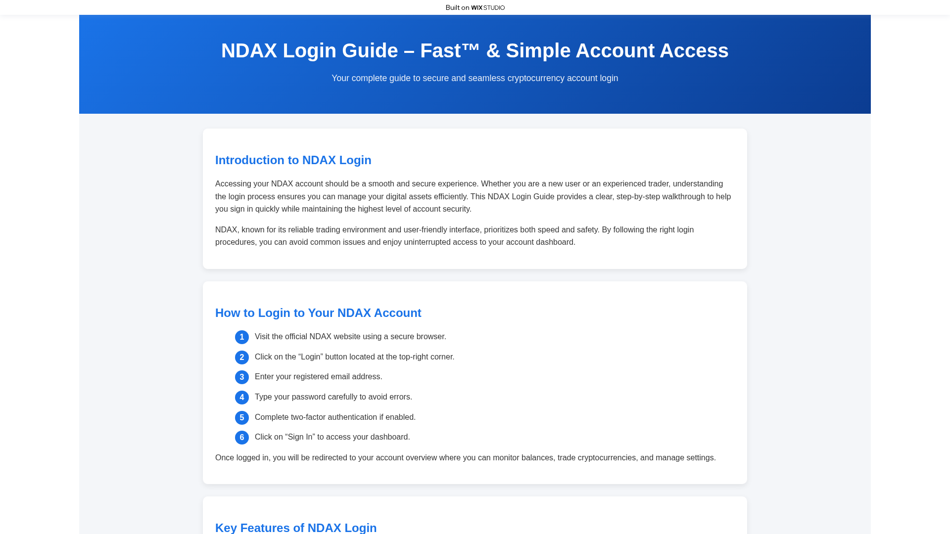 Screenshot of ndaix-en.wixstudio.com