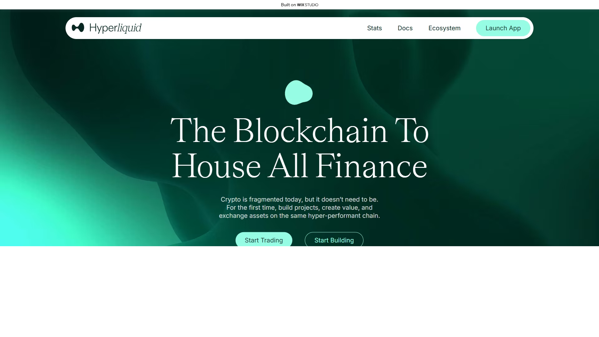 Screenshot of home-hyperlqiuidcdn.wixstudio.com