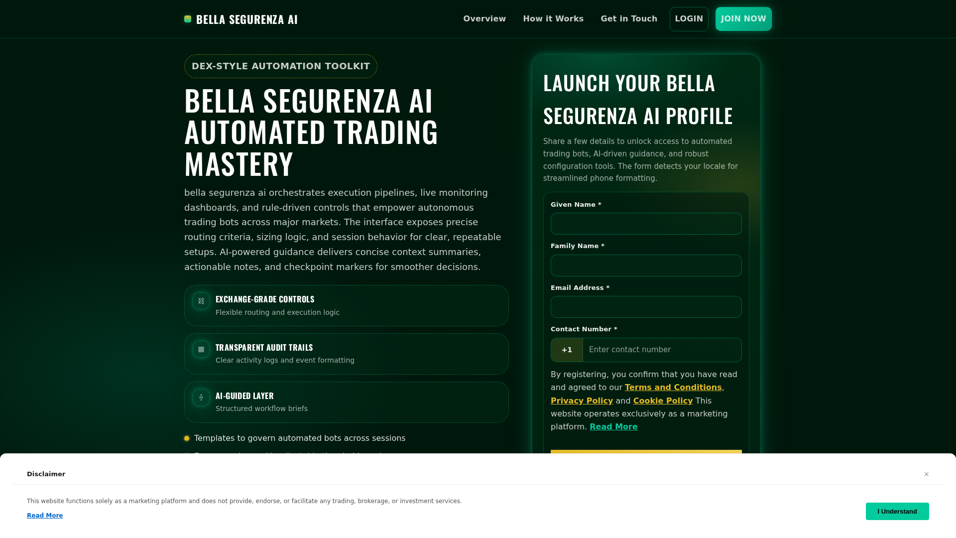 Screenshot of bellasegurenzaai.shop