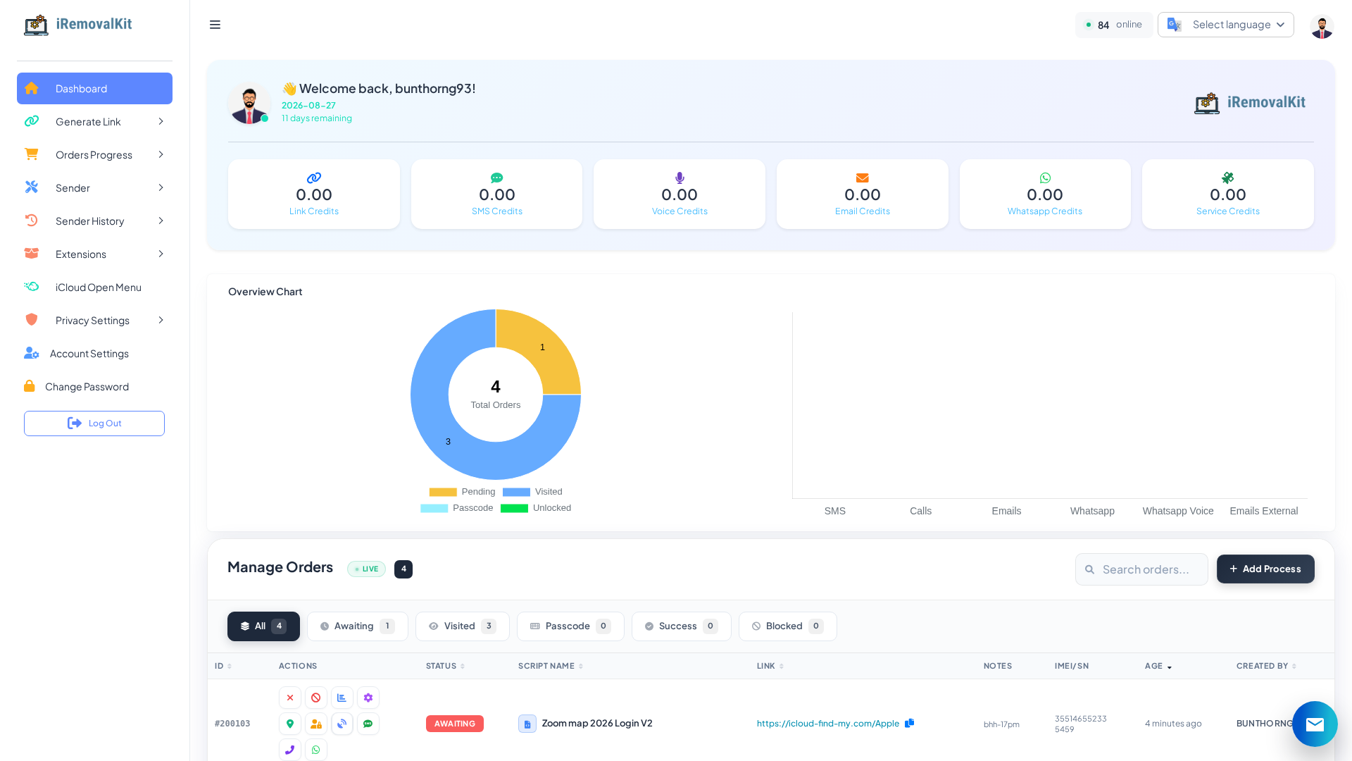 Screenshot of iremoval.us