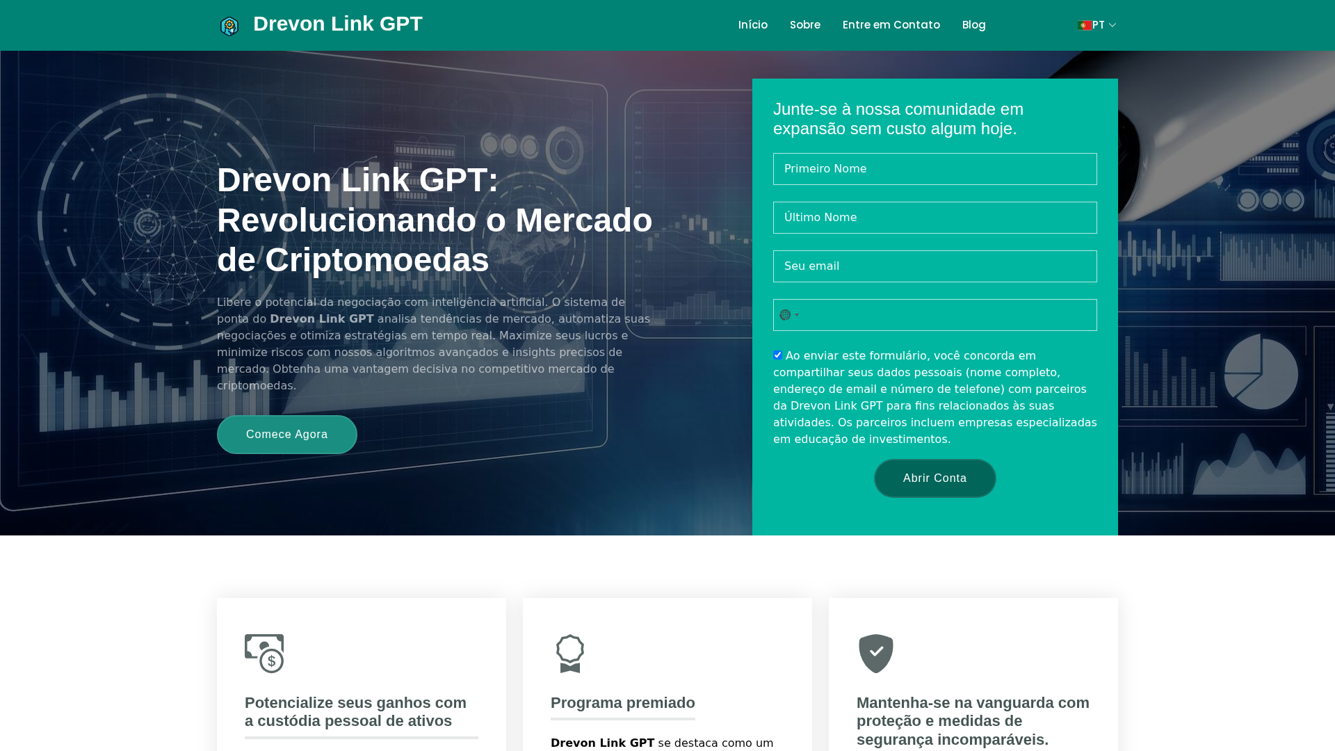 Screenshot of drevonlinkgpt.org
