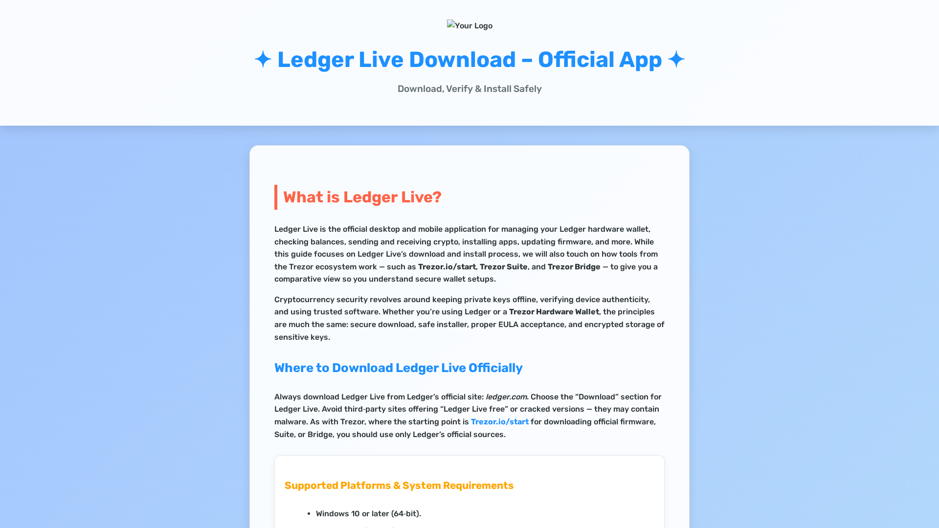 Screenshot of ldger-live-app.pages.dev