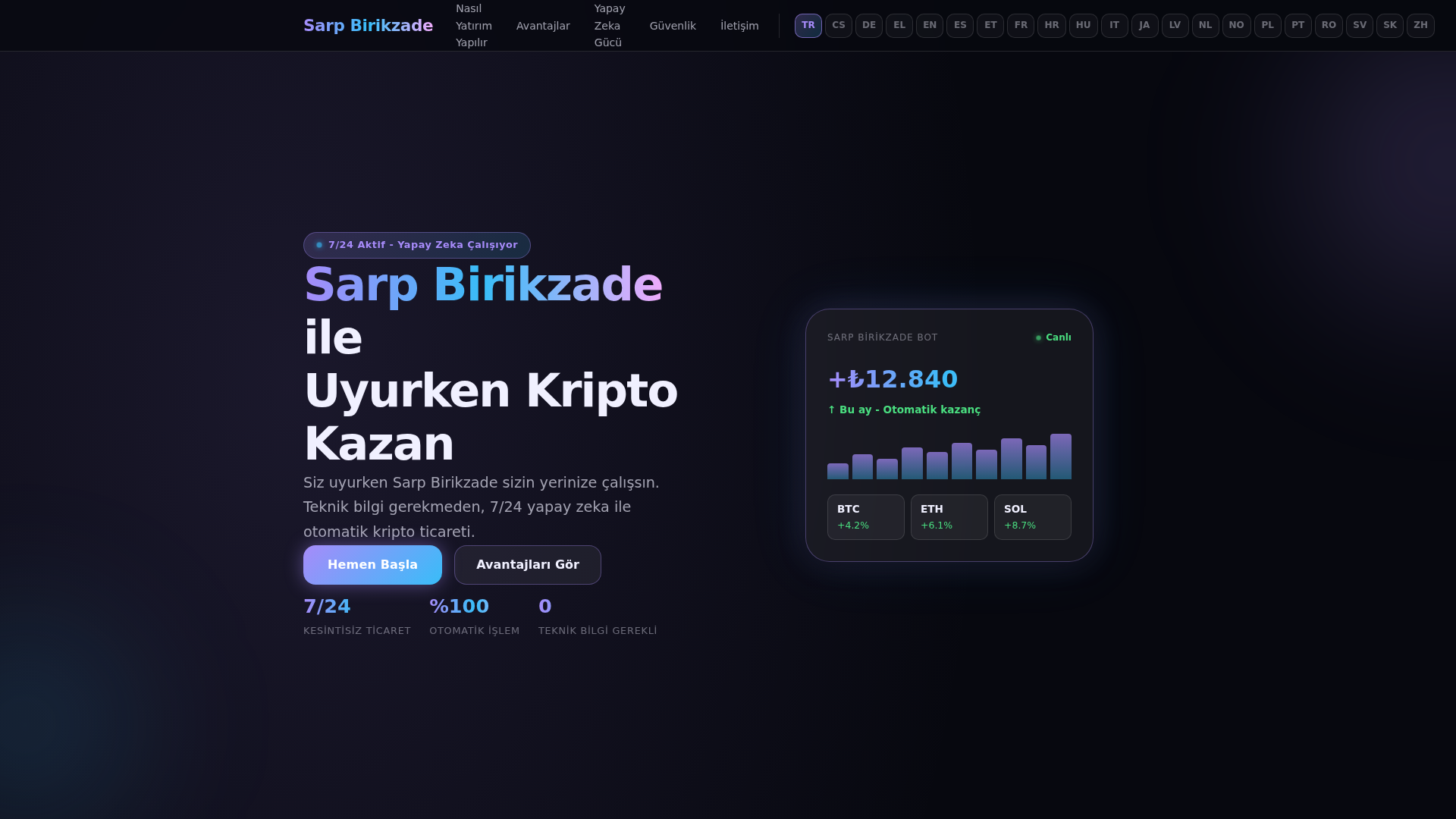 Screenshot of sarpbirikzade.com