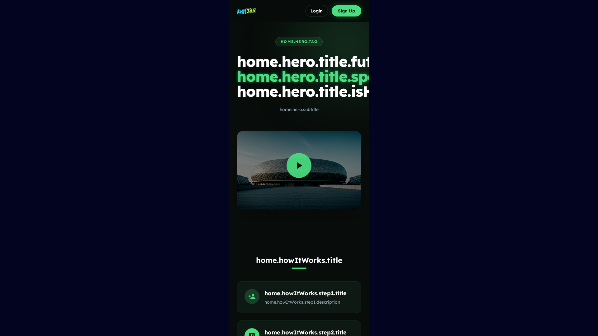 Screenshot of golplay365.com