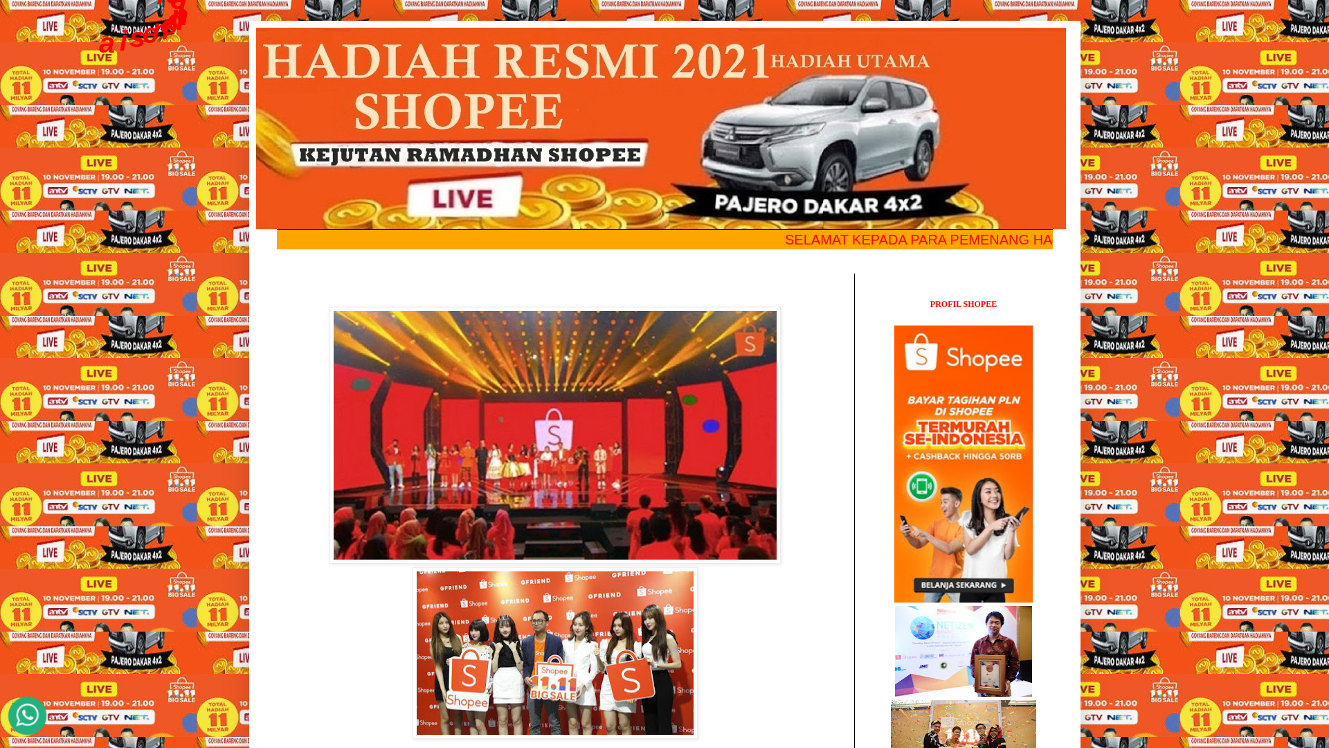 Screenshot of bagi-bagi-hadiah677.blogspot.com