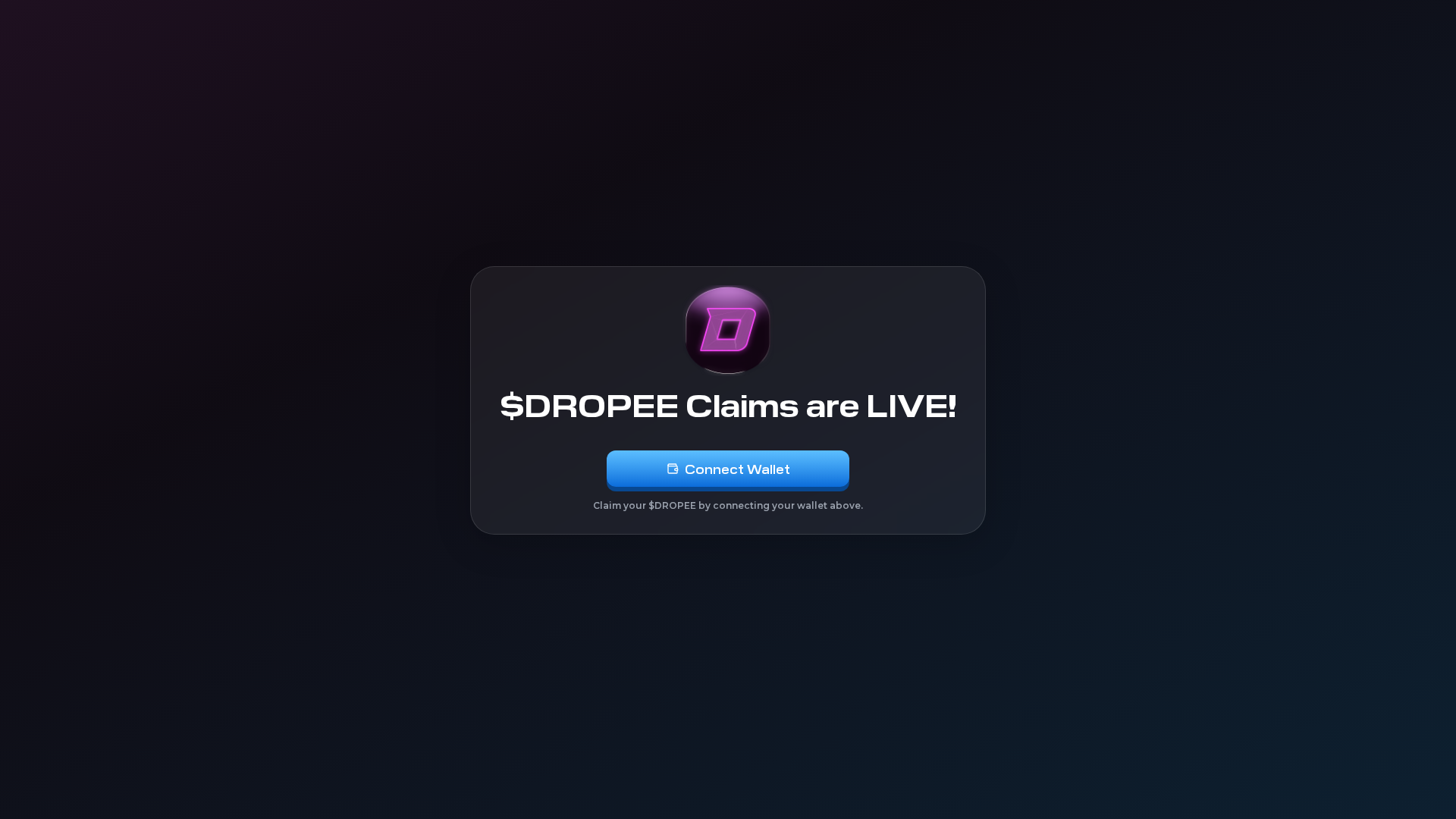 Screenshot of dropee.live