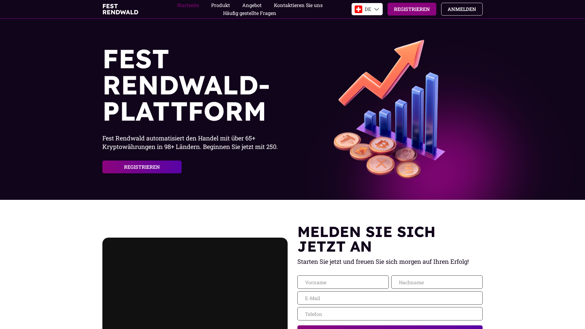 Screenshot of www.fest-rendwald.com