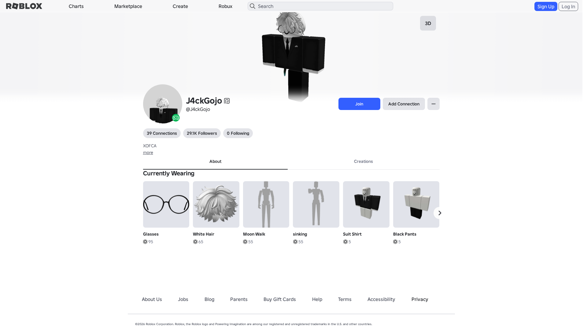 Screenshot of www.roblox.com.ml