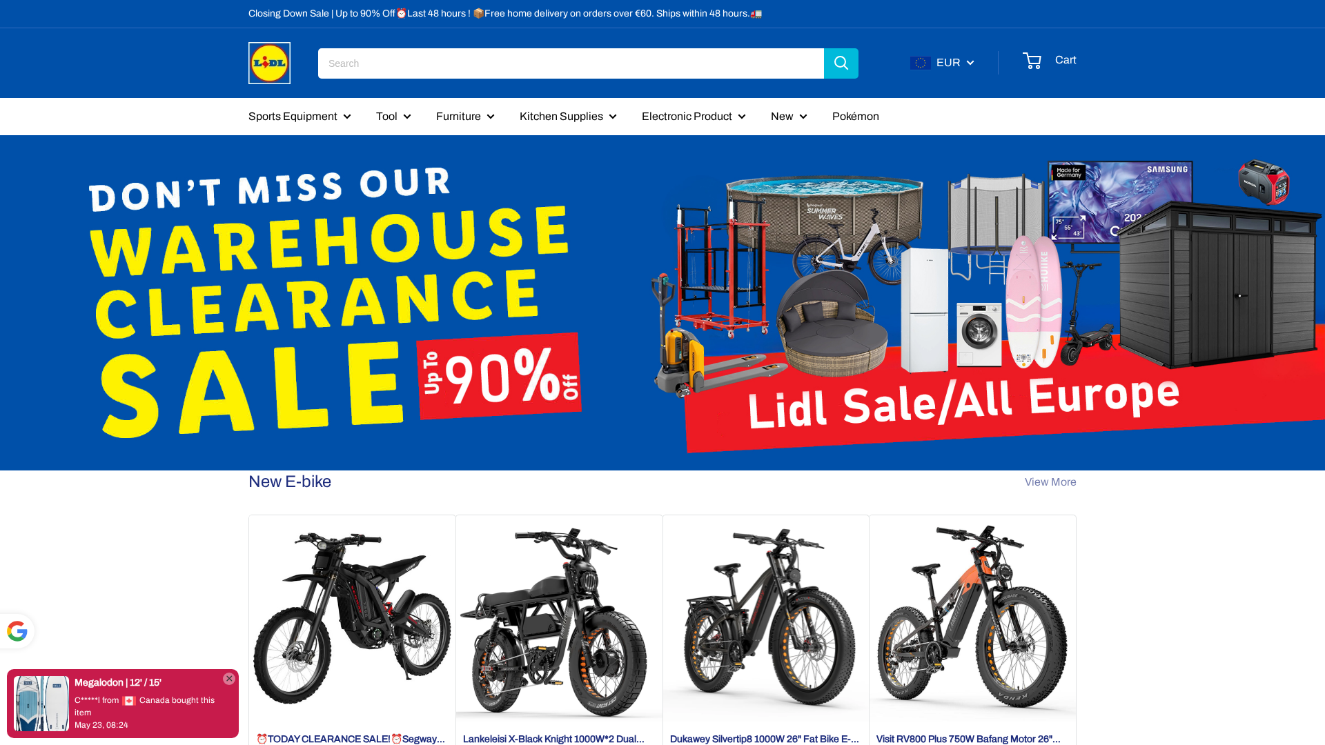 Screenshot of gucart.com