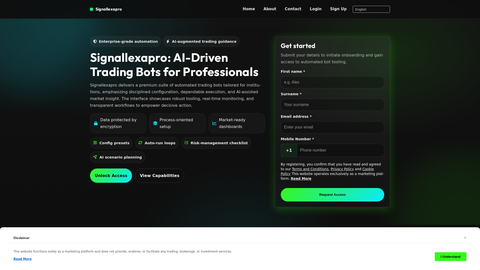 Screenshot of signallexapro.click
