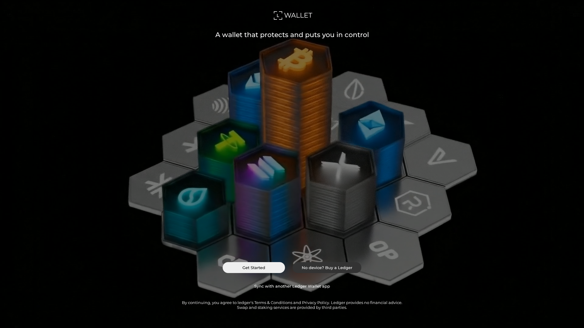Screenshot of ledger.livesetup.io