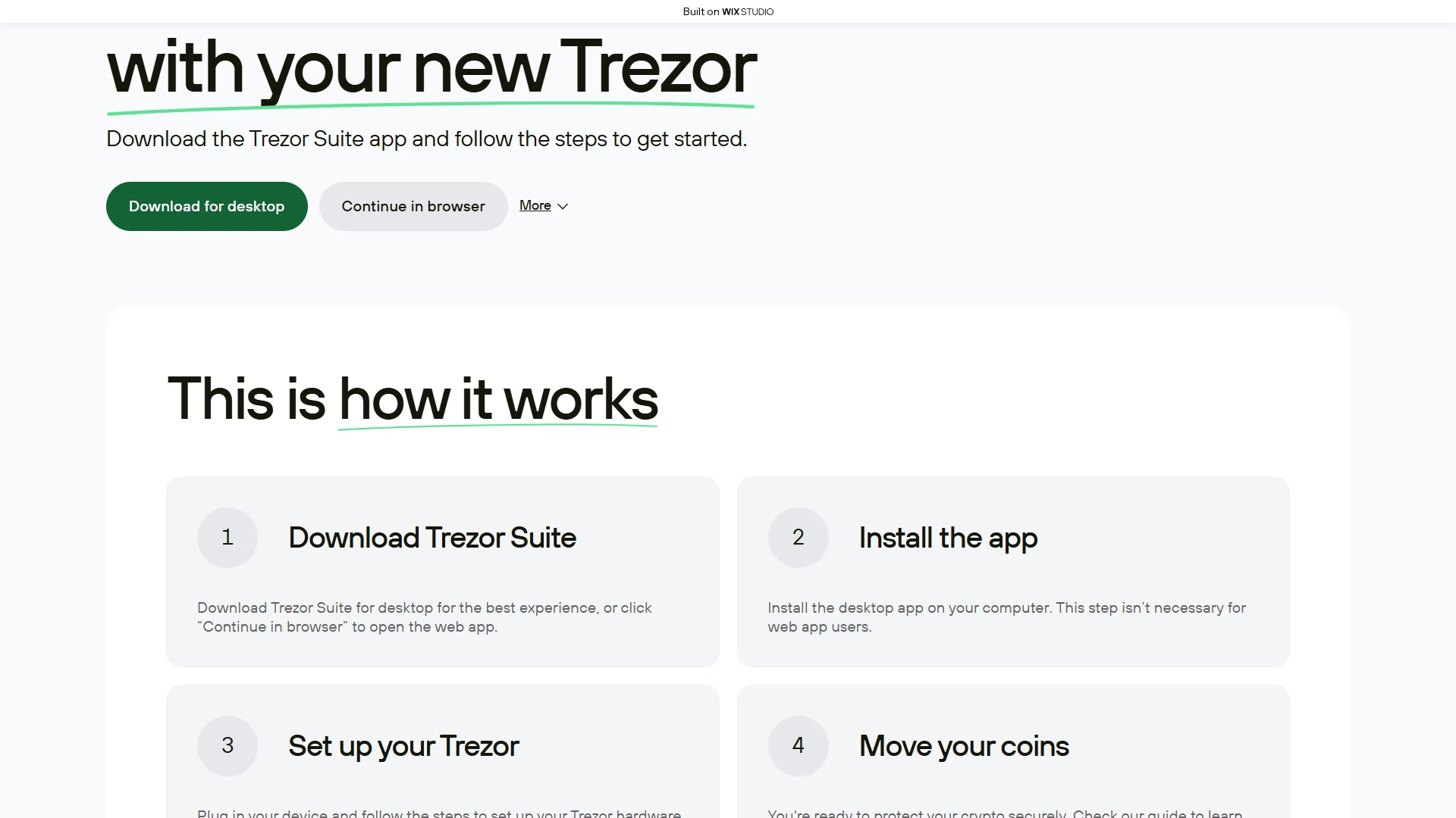Screenshot of appbridge-trej.wixstudio.com