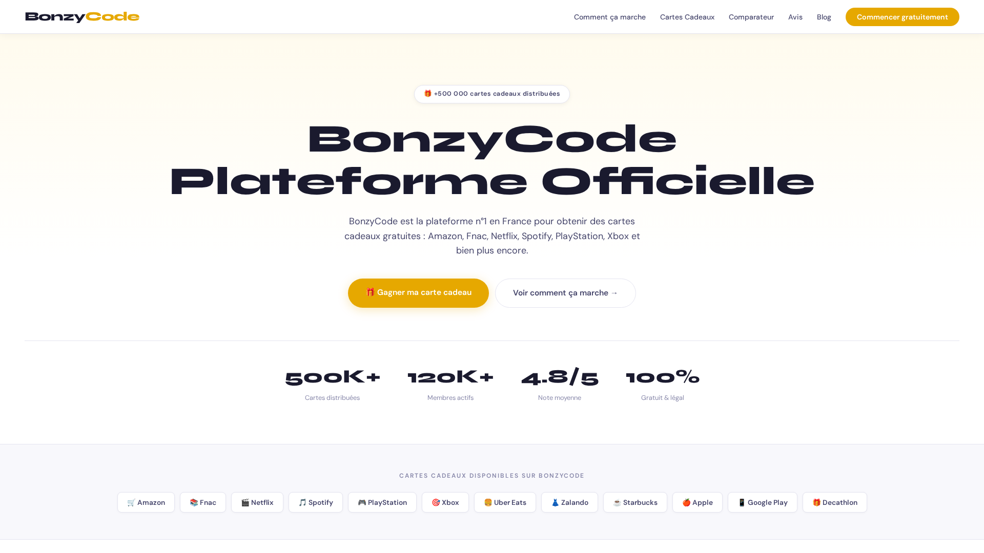 Screenshot of bonzycode.net
