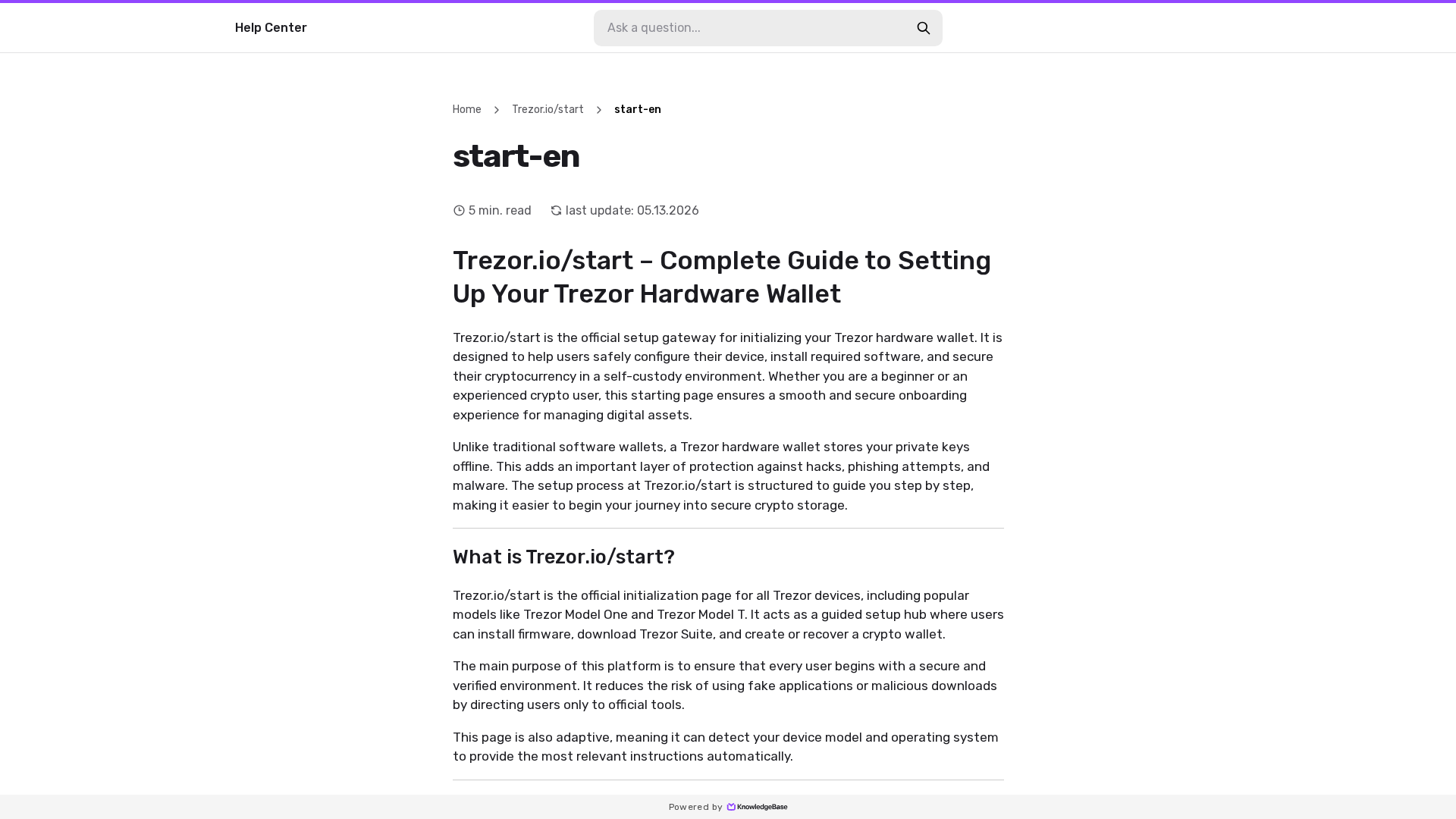 Trezor
