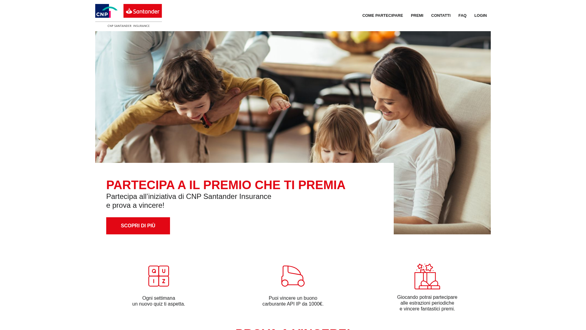 Screenshot of dev-quizsantander.aumentable.com