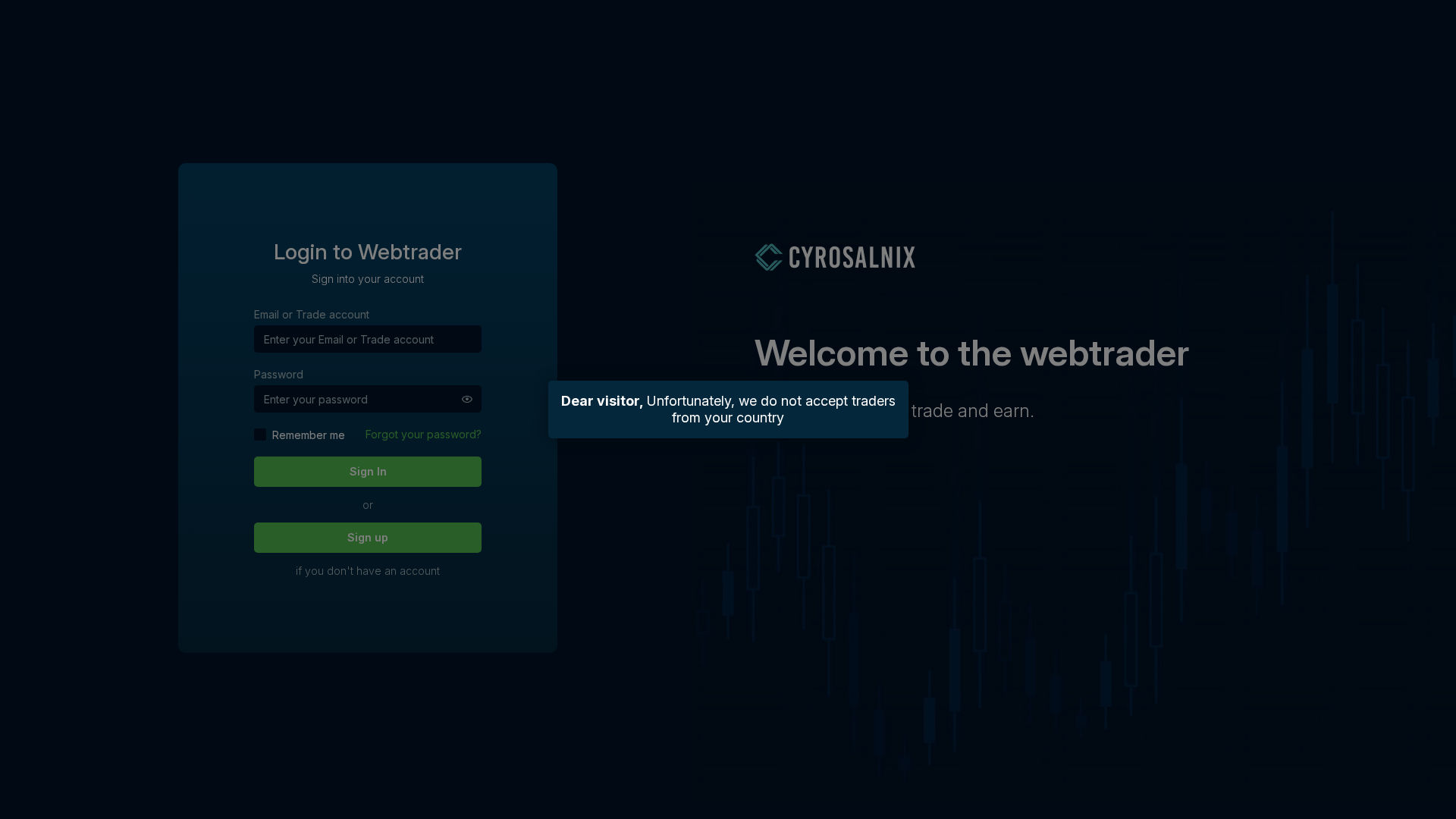 Screenshot of webtrader.staplanyx-folinite.com