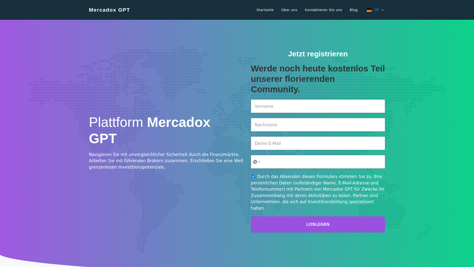 Screenshot of mercadoxgptsystem.net