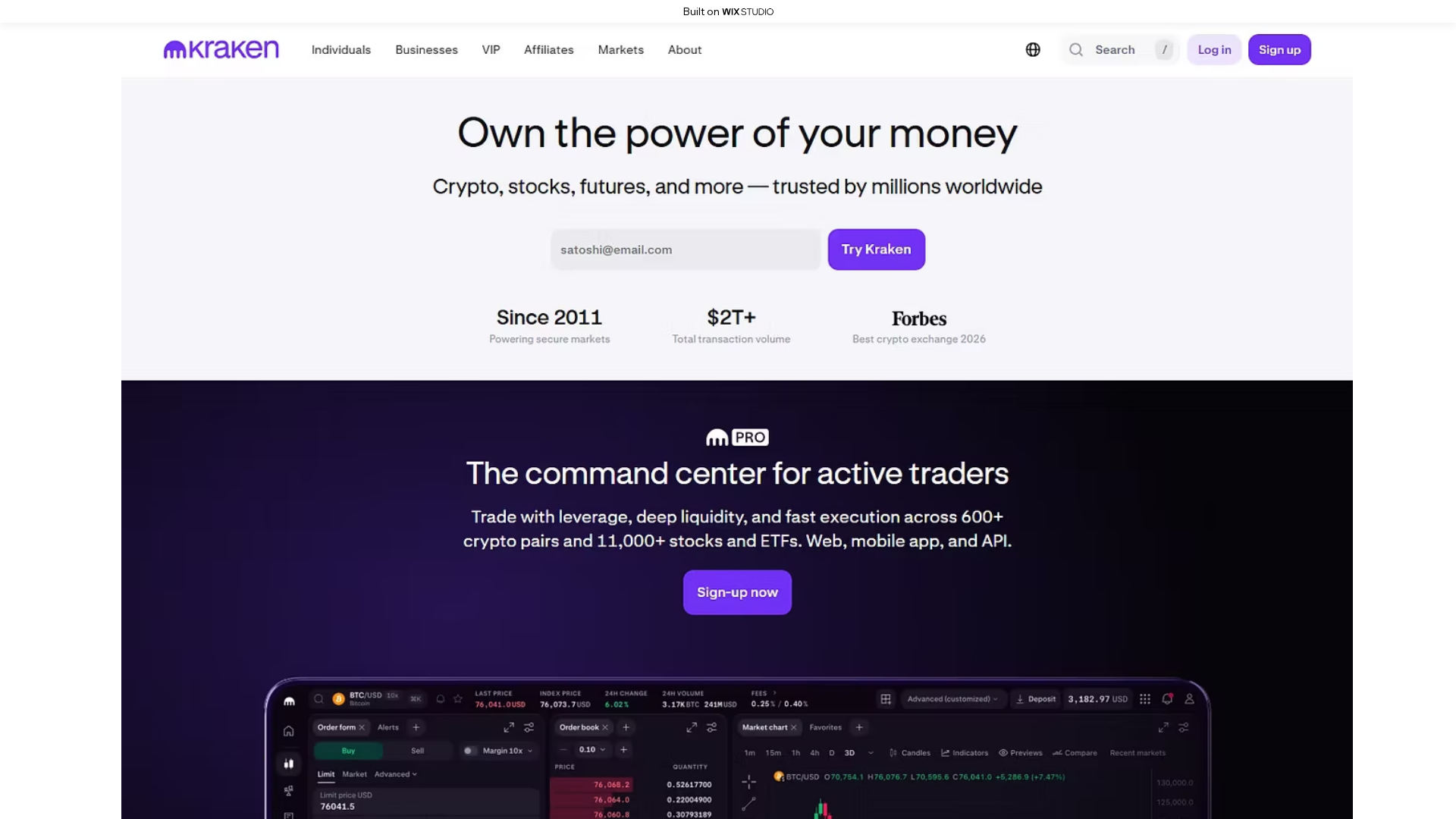 Screenshot of begins-krakkancdn.wixstudio.com