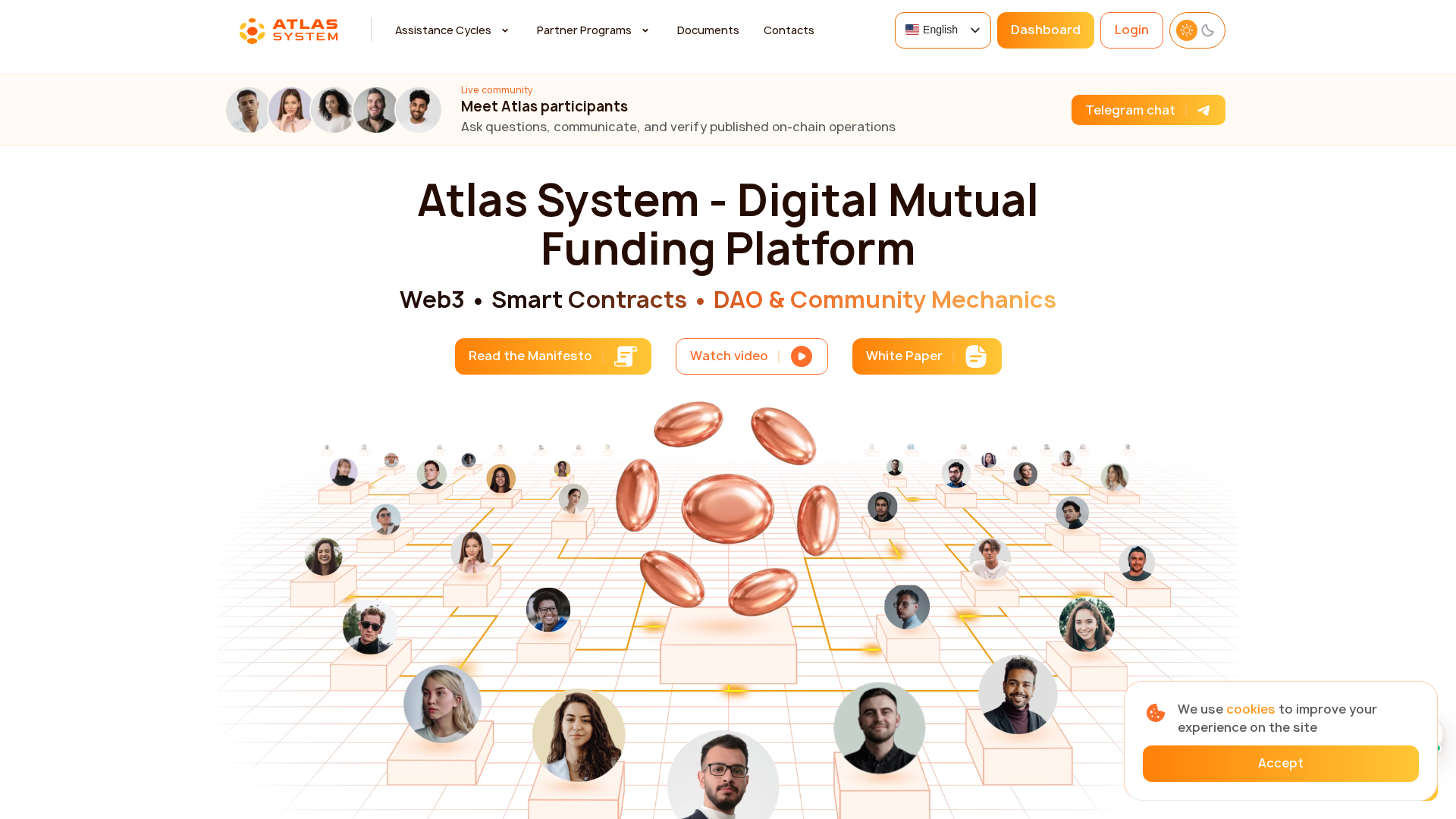 Screenshot of atlas-system.io